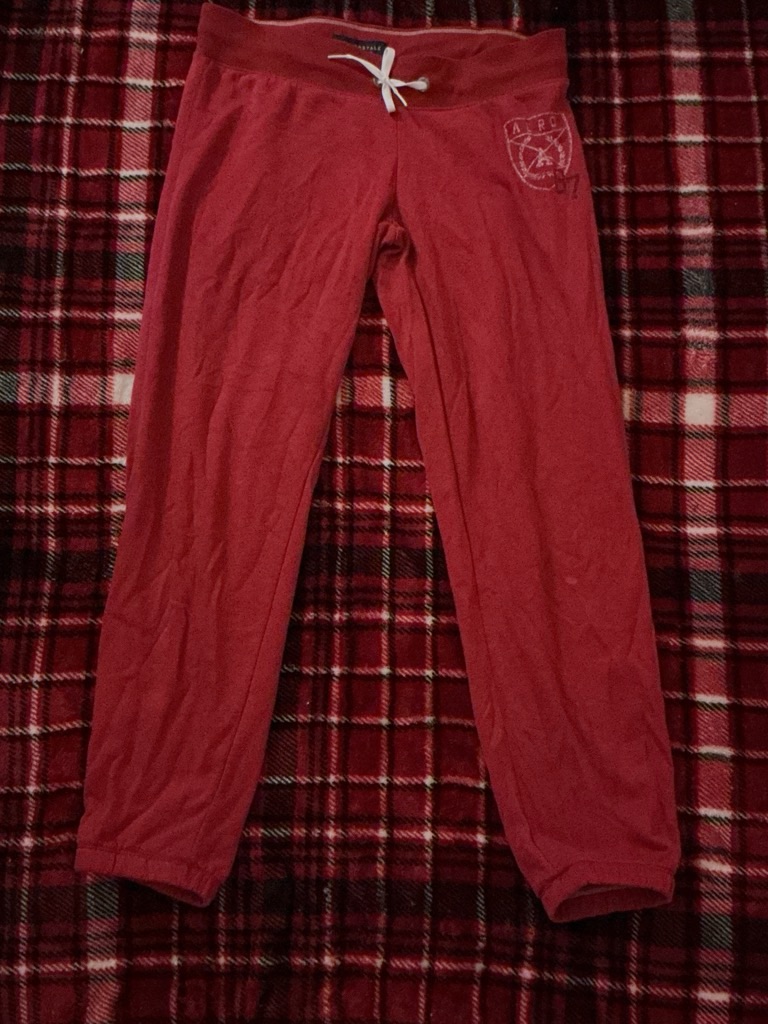 Aeropostale Red Track Joggers
